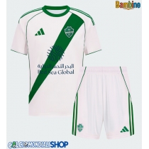 Maglie da calcio Al-Ahli Seconda Maglia Bambino 2025-26 Manica Corta (+ Pantaloni corti)